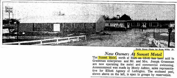 Sunset Motel - Dec 1971 Article On Sale